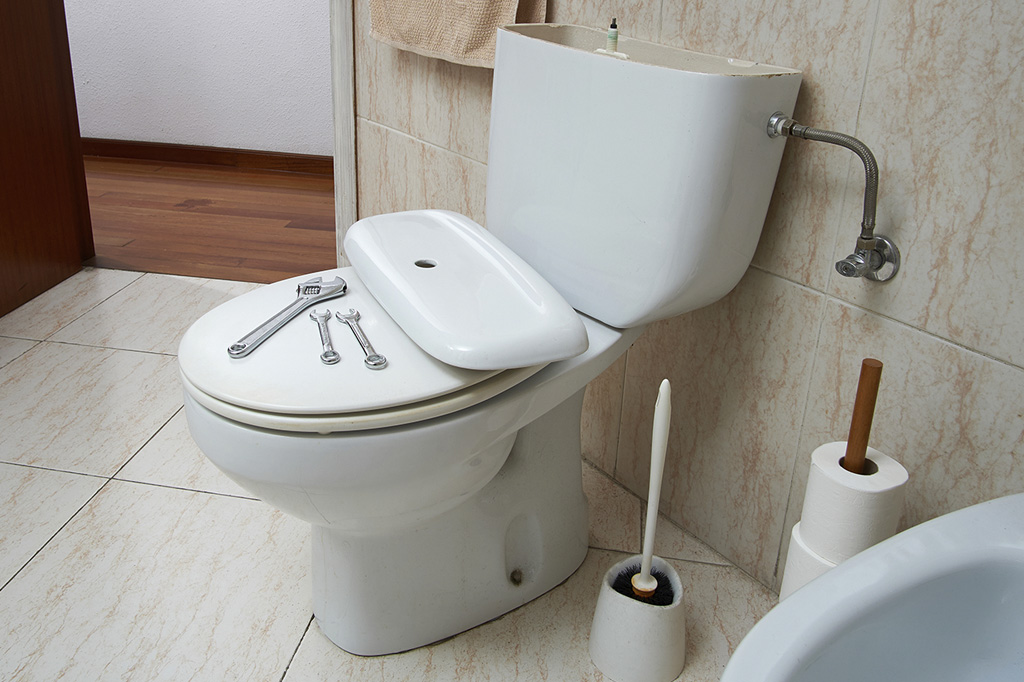 WC verstopt